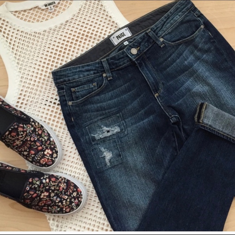 Paige Skyline Ankle Peg Jeans